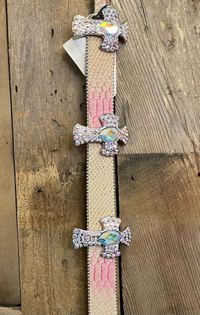 *SPECIAL MARKDOWN* MED Pink Rainbow Croc