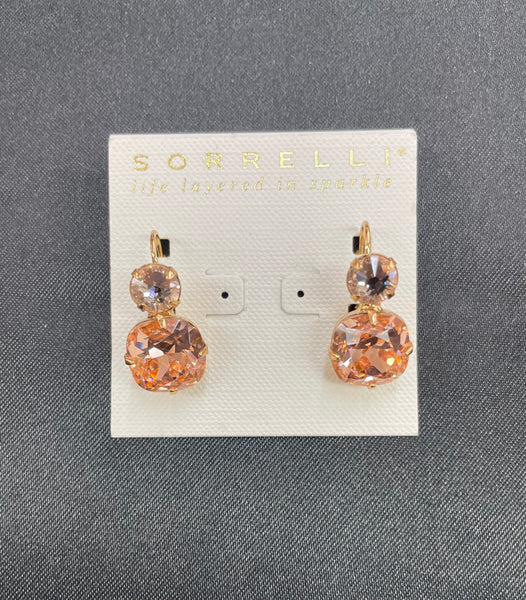 "Lt. Peach" Earrings