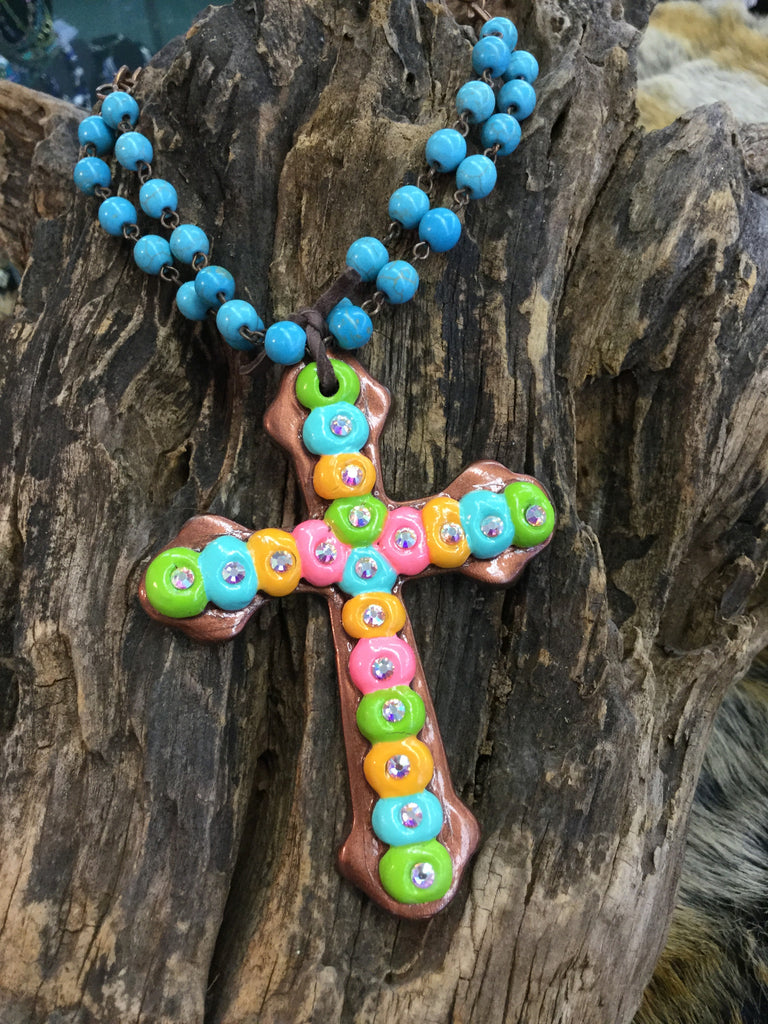 "Madonna Bryant" Cross Necklace