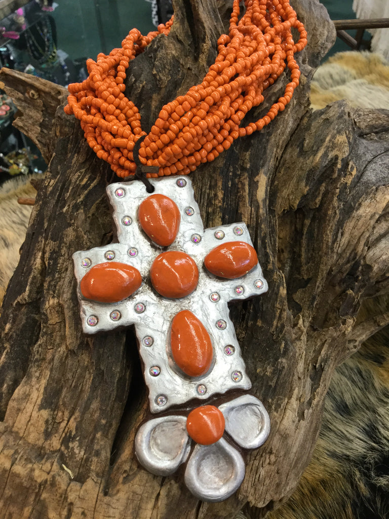 "Cuero" Necklace Various Colors