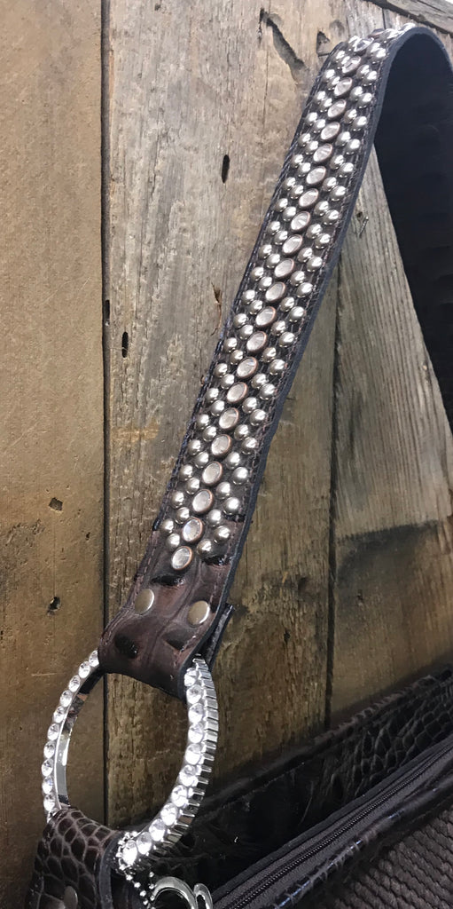 Brown Hair Snake With Fleur De Lis