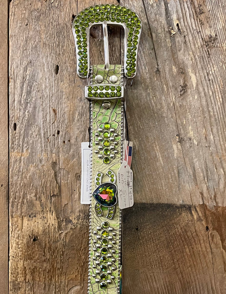 XL Lime Green Crocodile