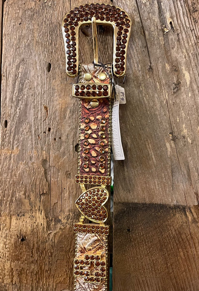 MED Gold/Bronze Croc