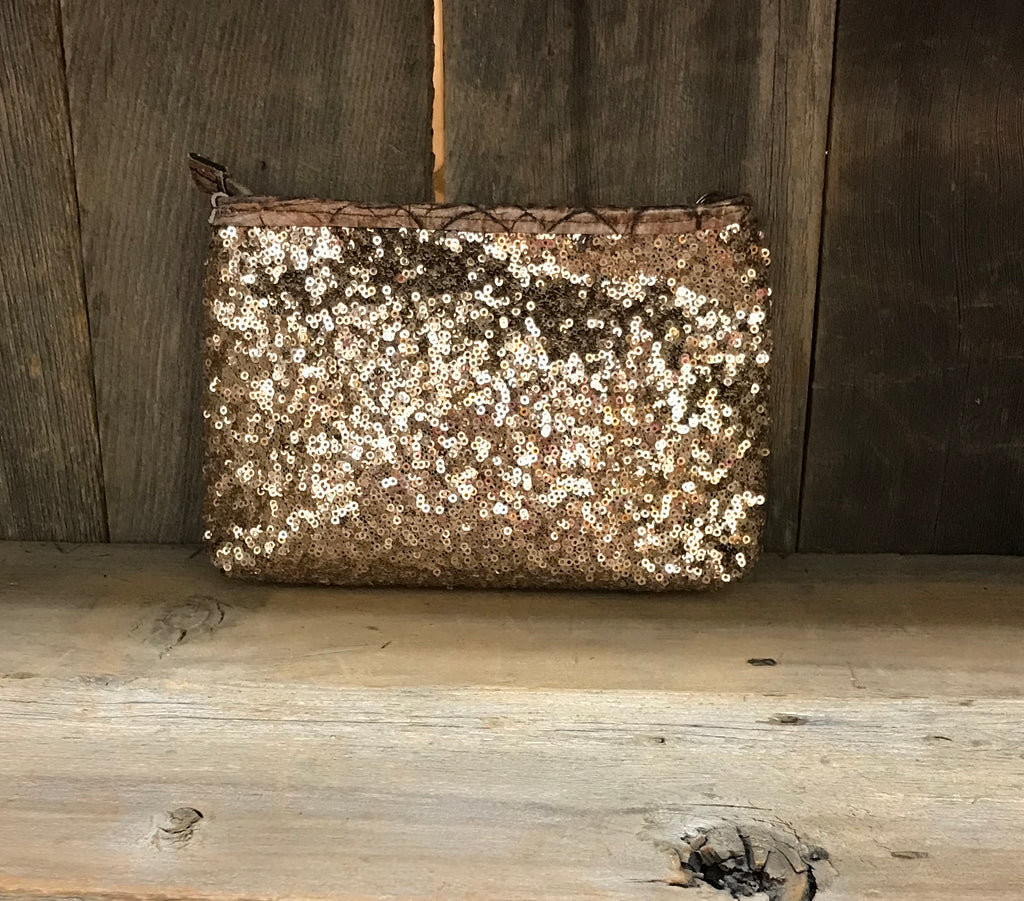 Rose Gold Sequin