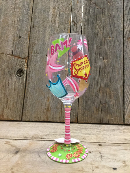 "Girl Power" Wine Glass