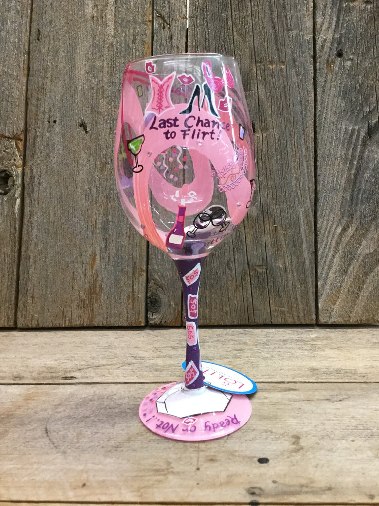 Bachelorette Party Wine Glass