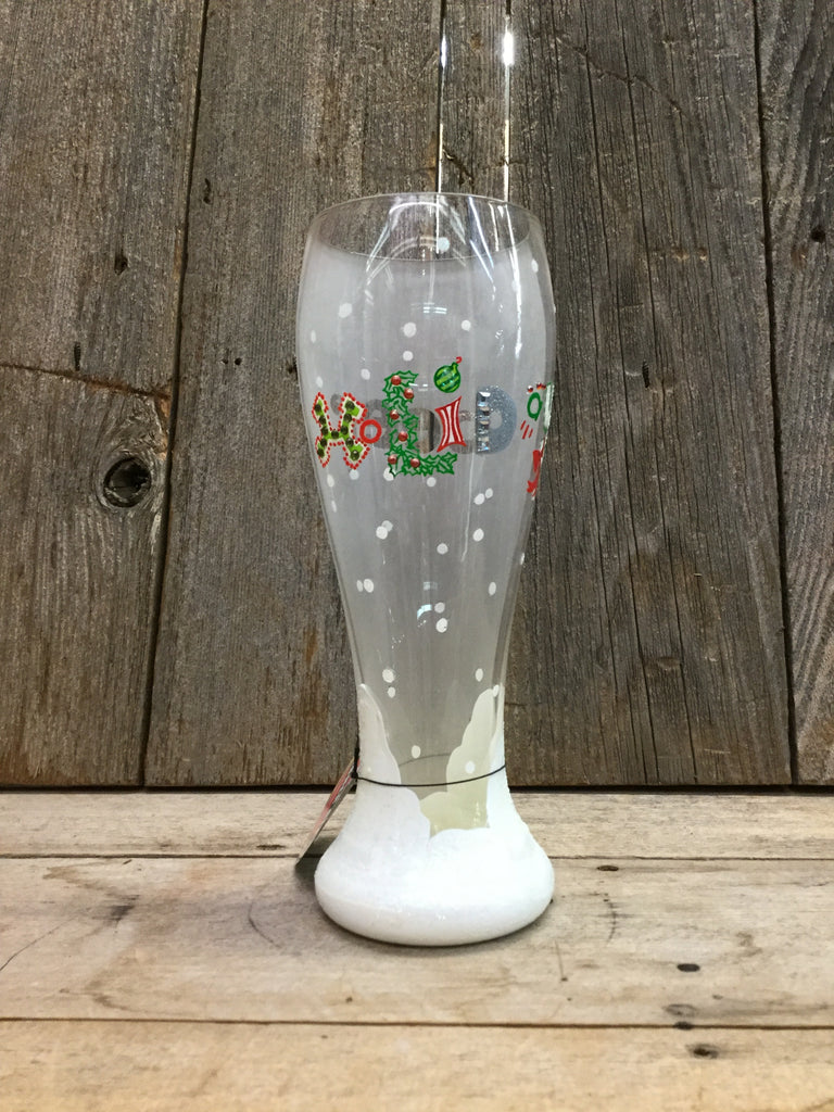 Holiday Beer Pilsner Glass