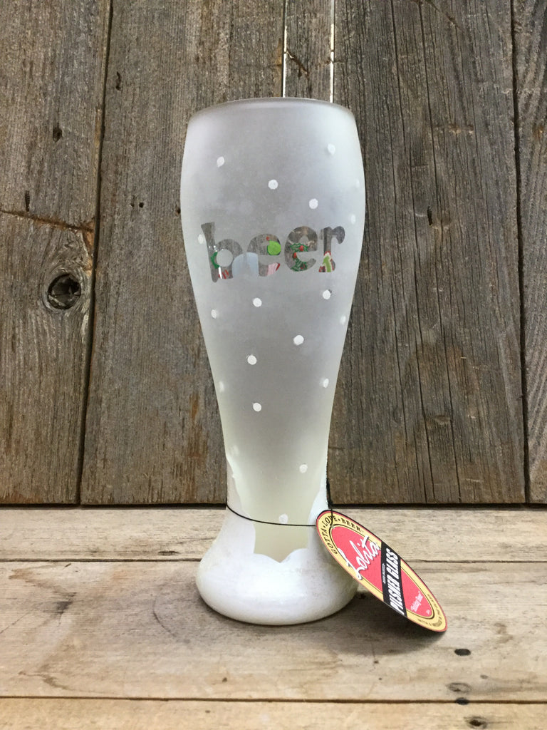 Holiday Beer Pilsner Glass