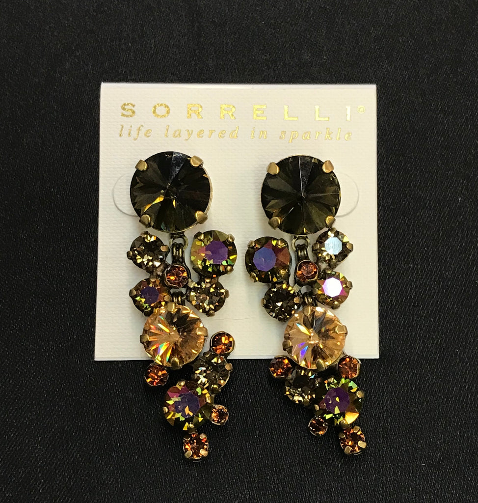 "Green Tapestry" Earrings