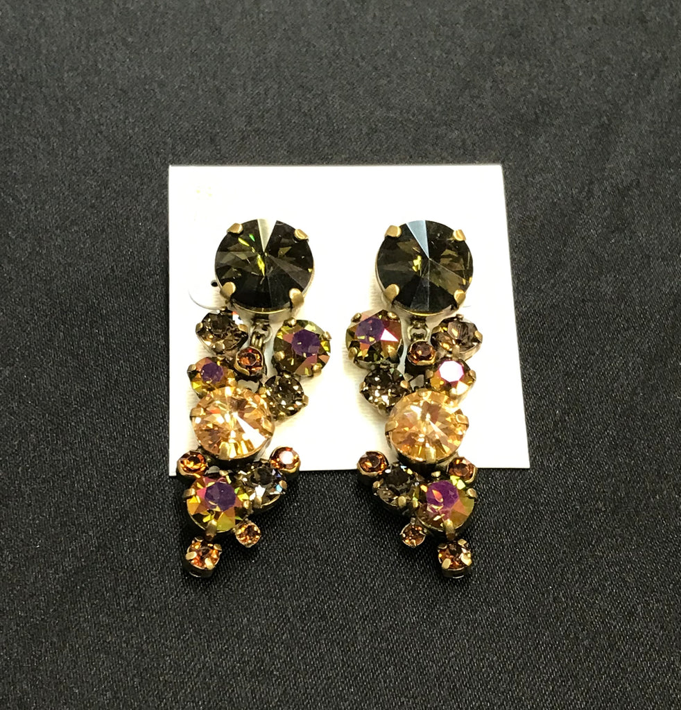"Green Tapestry" Earrings