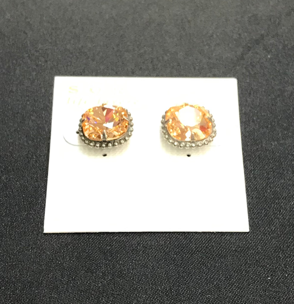 "Lt. Peach Essentials" Earrings