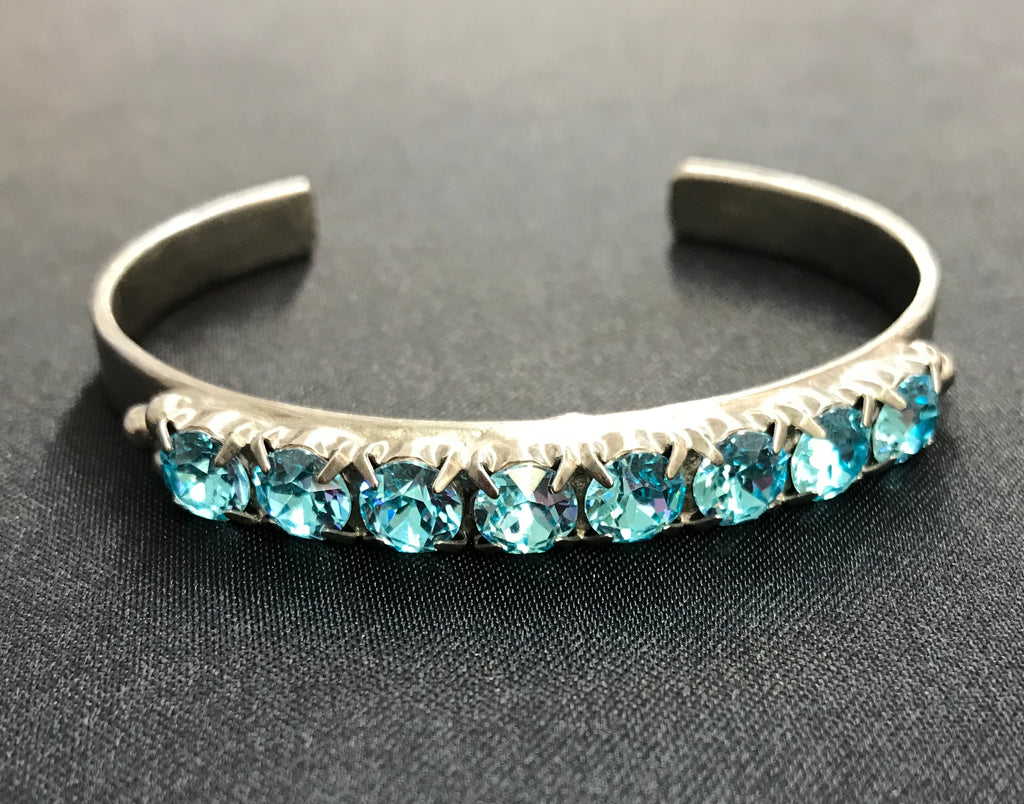 "Teal Textile" Bracelet