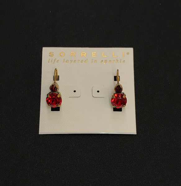 "Sansa Red" Earrings