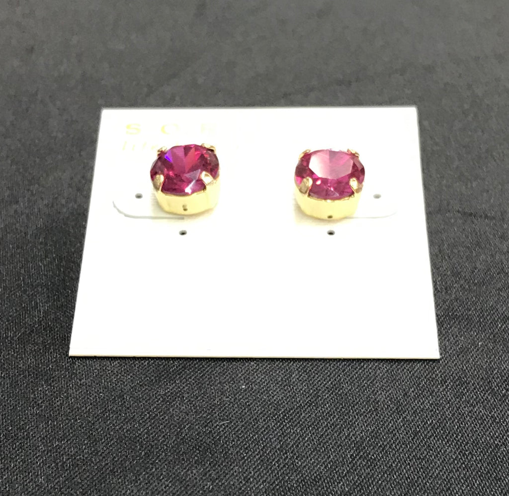 "Fuchsia" Earrings