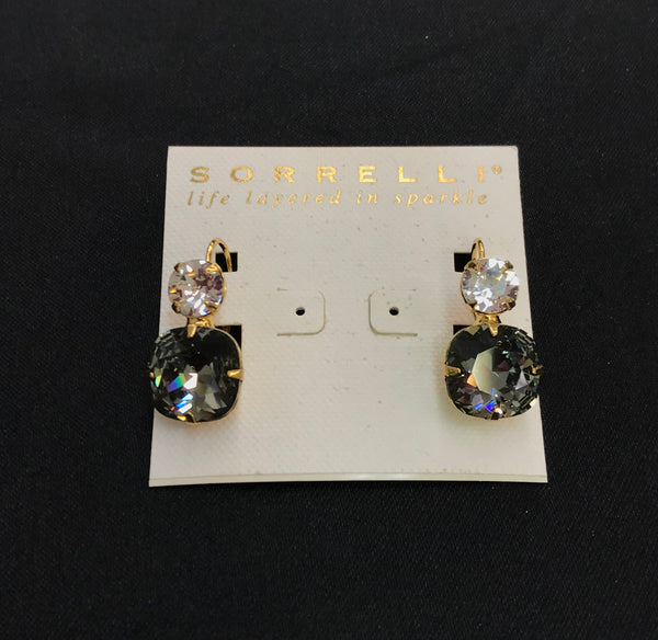 "Black Diamond' Earrings