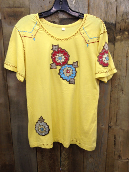 SH-014 Flower Yellow T-Shirt