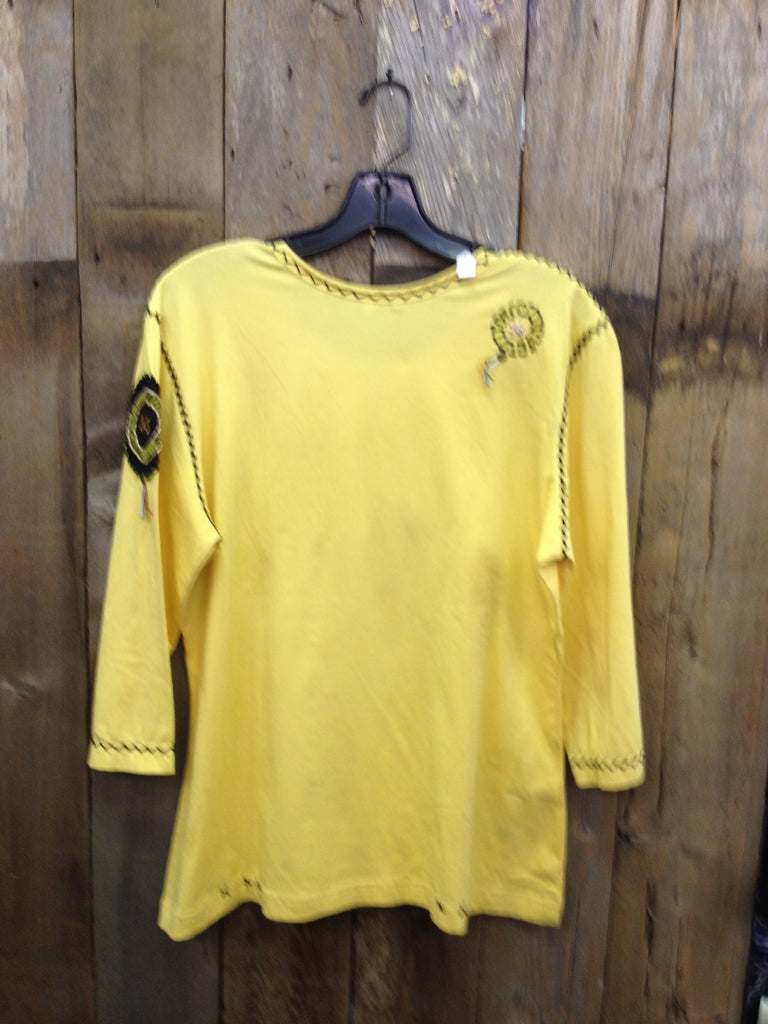 SH-045 Motorcycle Yellow T-Shirt