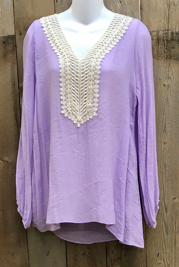 Sky Lilac Top