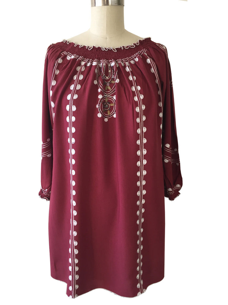 Maroon Texas A&M Tunic/Top