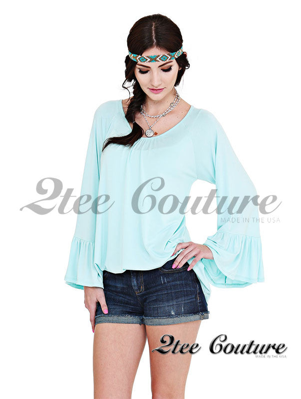 Destiny Mint Top