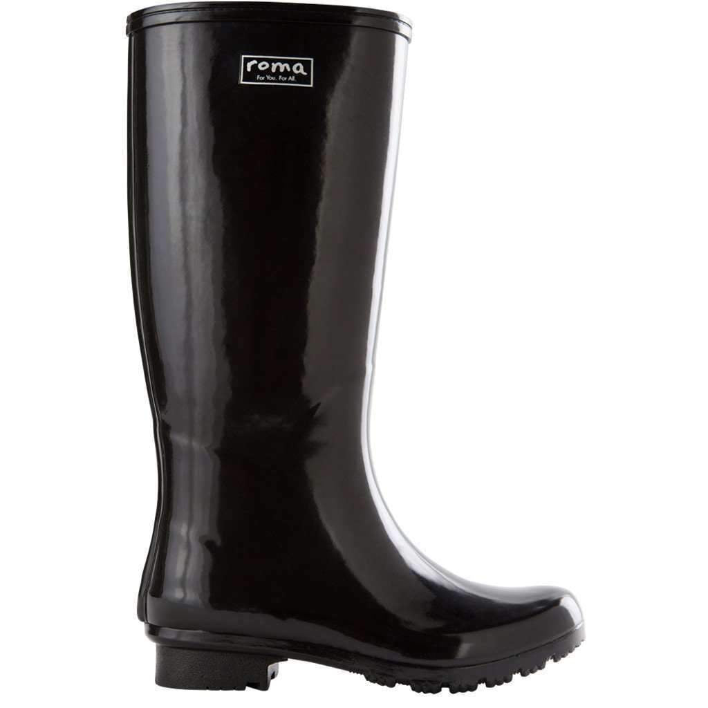 Emma Glossy Black